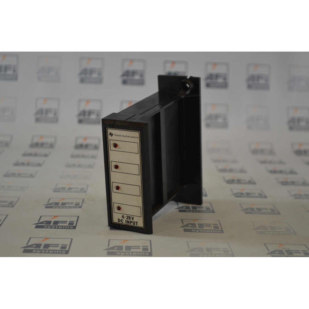 Texas Instruments 6MT13-D05L INPUT MODULE DC 4POINT 4-28VDC