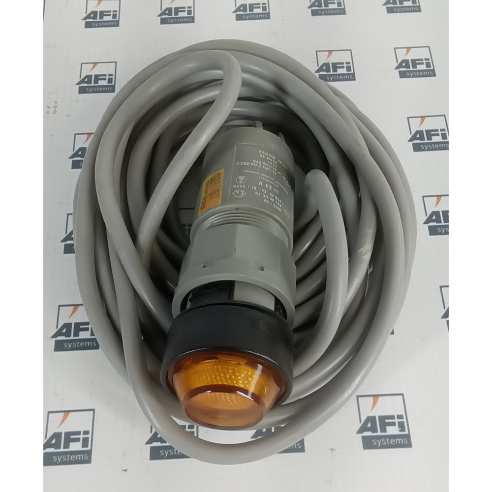 Stahl 8015/52 Yellow Explosion Proof 24VAC/DC Pilot Light