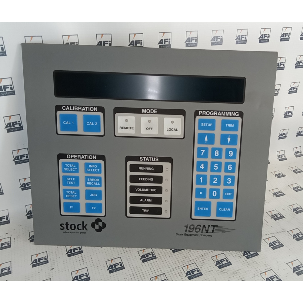 Stock Equipment Company 196NT HMI