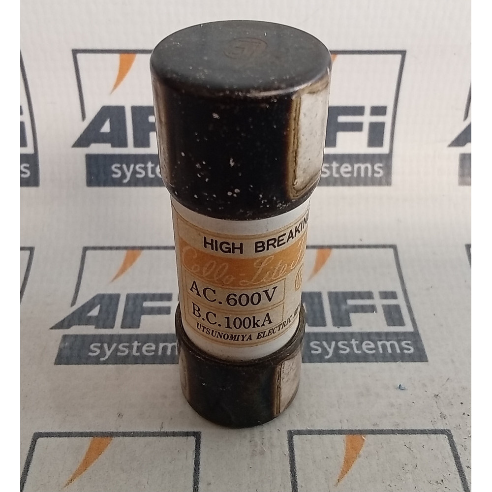 Utsunomiya Electric JG1F-15 Cello-Lite Fuse 15Amp 600VAC