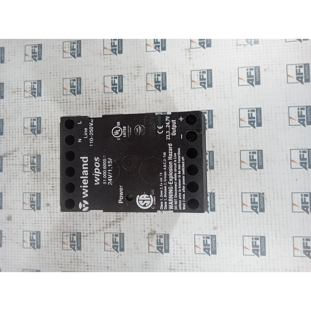 Wieland Wipos 81.000.6005.0 Power Supply