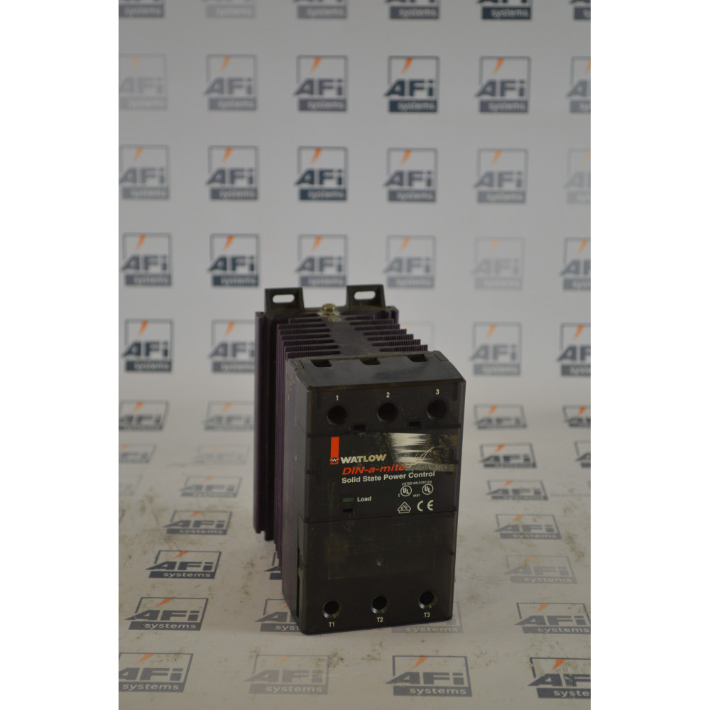 Watlow DC3C-3060-C000 DIN-a-mite Solid State Power Control 600VAC  30A  3 phase  DC control signal