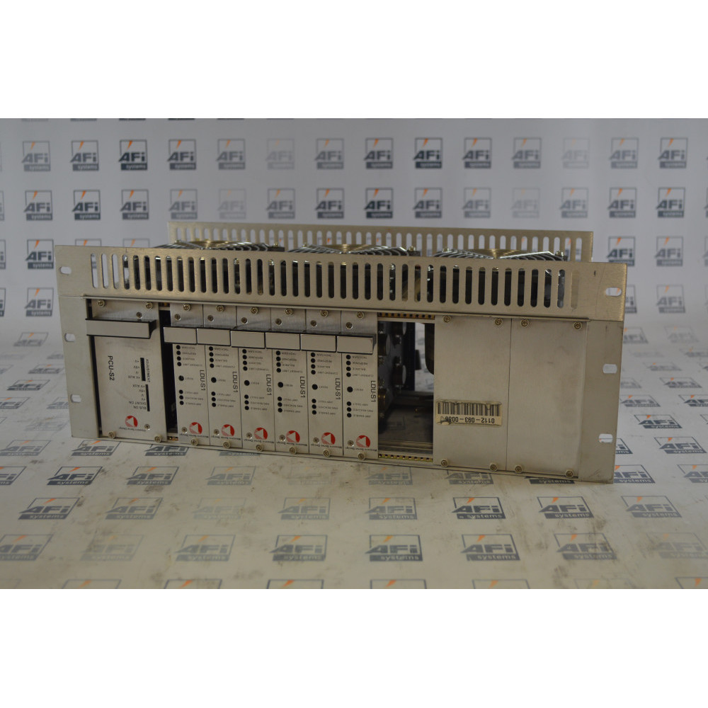 Western Servo Design, Inc. WS-907-0002 6 SLOT EURO CHASIS 110VAC INPUT Contains 6 LDU-S1 amps