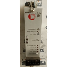 Western Servo Design, Inc. PC-000-0136A (LDU-S1) LOW POWER HIGH PERFORMANCE BRUSHED ADJUSTABLE SERVO AMPLIFIER 5AMP PEAK Western Servo Design, Inc. PC-000-0136A (LDU-S1) LOW POWER HIGH PERFORMANCE BRUSHED ADJUSTABLE SERVO AMPLIFIER 5AMP PEAK