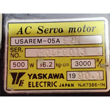 Yaskawa USAREM-05AE2K SERVO MOTOR AC