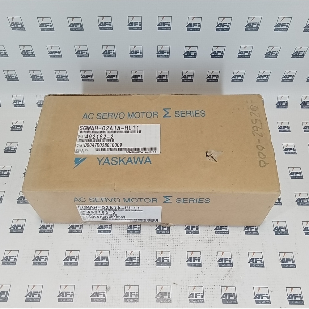 Yaskawa SGMAH-02A1A-HL11 Servo Motor