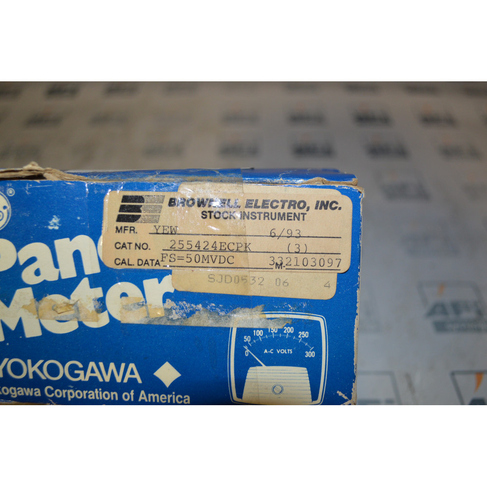 Yokogawa 255 424 ECPK PANEL METER