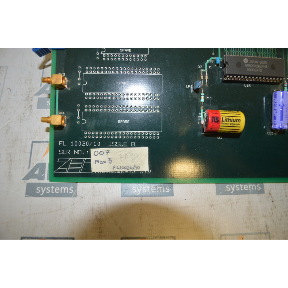 ZED Instruments FL100-20-10 ISSUE B Board