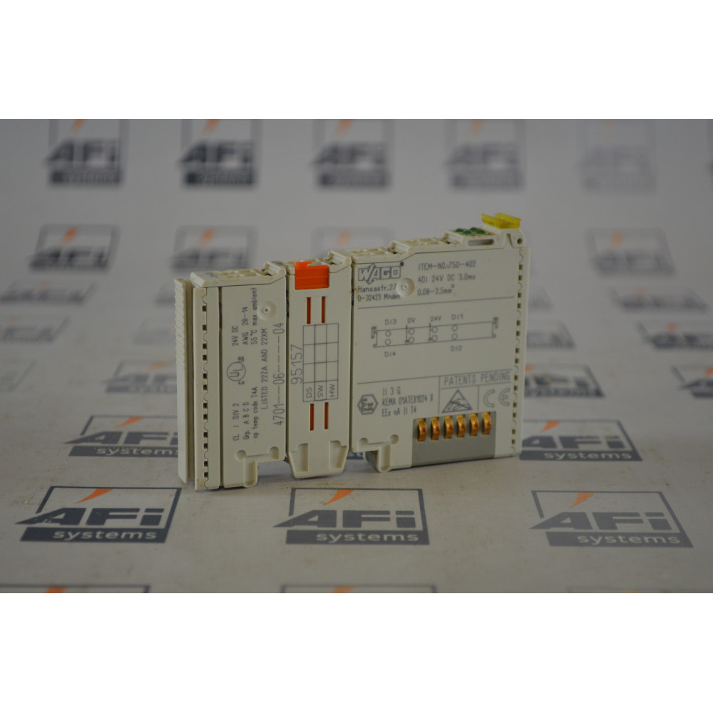 WAGO 750-402 PLC MODULE