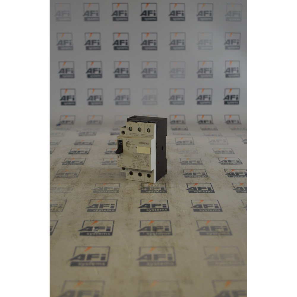 SIEMENS FURNAS ELECTRIC CO 3VU1300-1MF00 DISCONTINUED BY MANUFACTURER  CIRCUIT BREAKER  FOR MOTOR PROTECTION  0.6/1 AMP  3 POLE  1NO/1NC