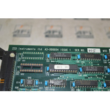 ZED Instruments A3-500054 Issue 1 Board