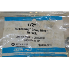 Zurn Pex QCLP3XLPK10 1/2