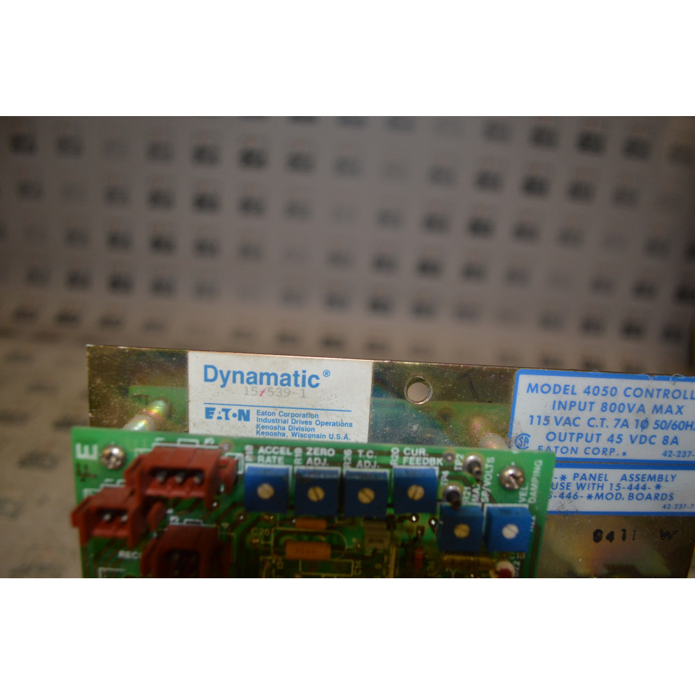 Eaton Corp Dynamatic 15-539-1 Controller