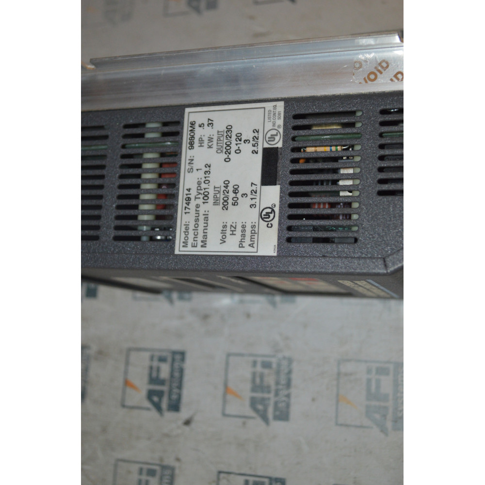REGAL BELOIT LEESON ELECTRIC CO 174914 MICRO SERIES
