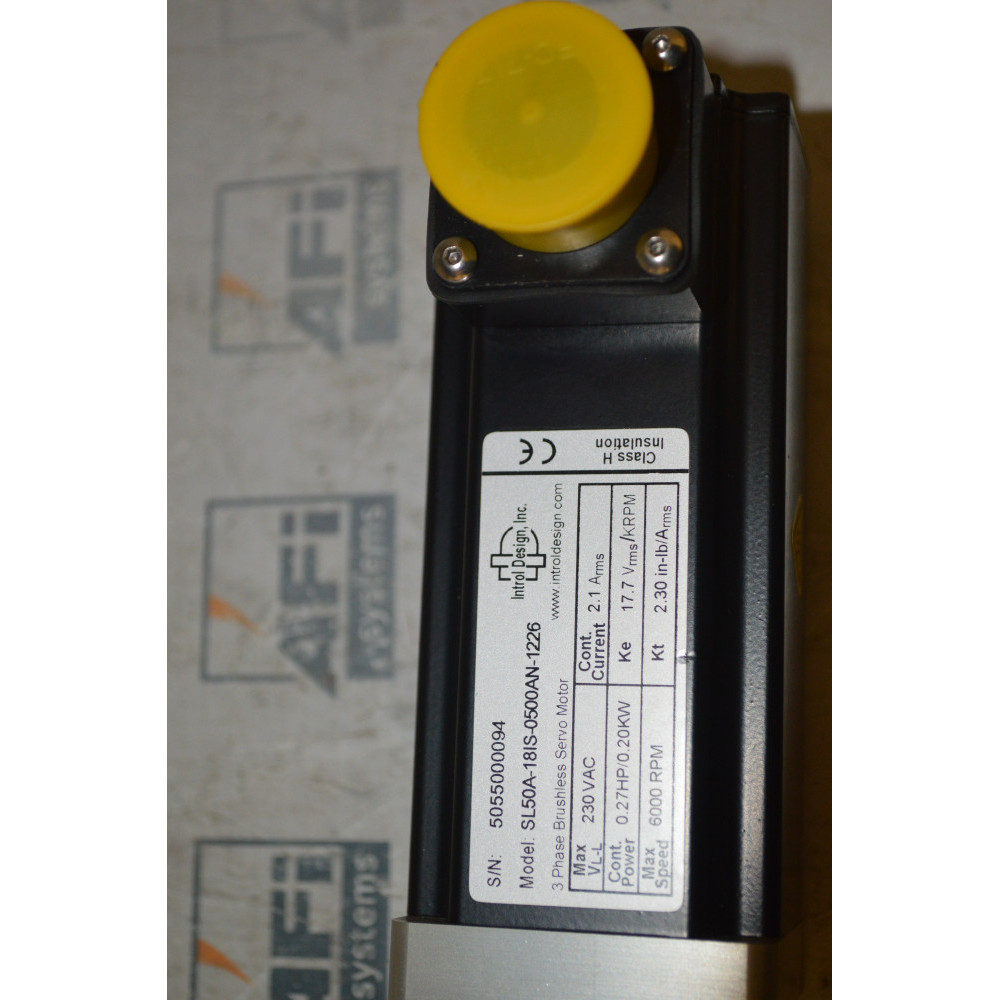 Introl Design SL50A-18IS-0500AN-1226 SERVO MOTOR
