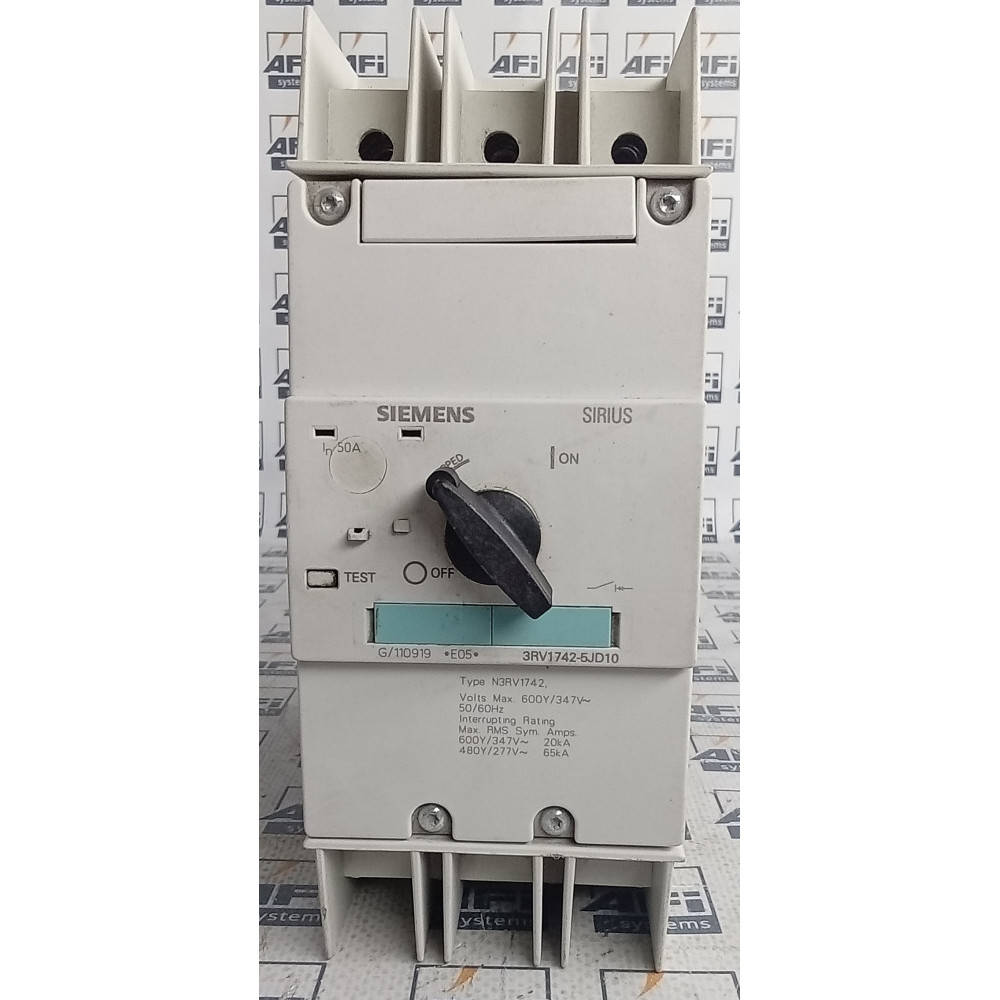 Siemens 3RV1742-5DD10 Circuit Breaker 25A New in Box - NEO Surplus Siemens 3RV1742-5DD10 Circuit Breaker 25A New in Box - NEO Surplus