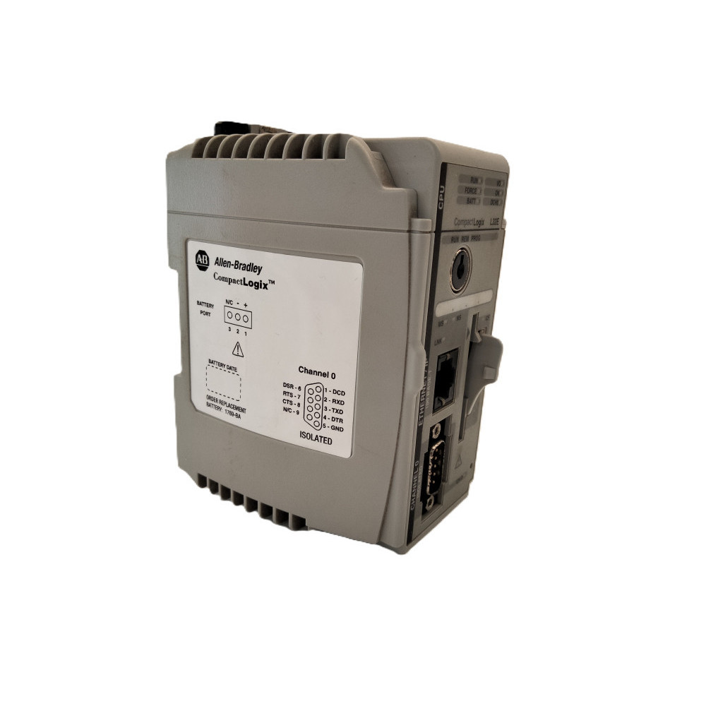 CompactLogix Processor 750kB Memory, 16 Modules, Communications RS-232, EtherNet/IP