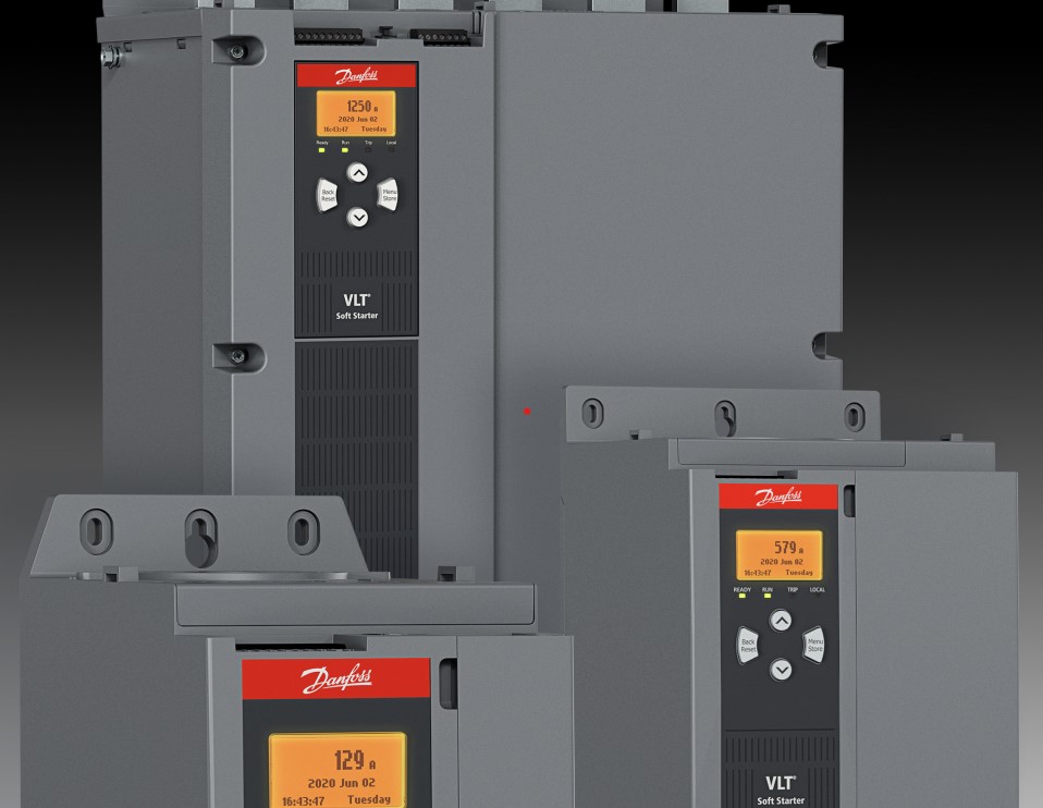 A selection of MCD 600 Soft Starter units.